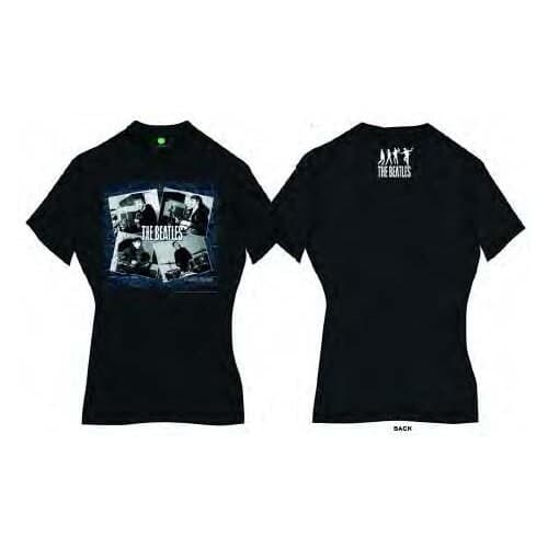 The Beatles Ladies T-Shirt: At the Cavern (Back Print) (Large)