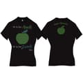 Miniatyrbild 1 av 2: The Beatles Ladies T-Shirt: A is for Apple (Back Print) (Medium)
