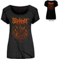 Miniatyrbild 1 av 2: Slipknot Ladies Scoop Neck T-Shirt: The Wheel (Back Print) (XX-Large)