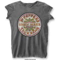 Miniatyrbild 2 av 2: The Beatles Ladies Burn Out T-Shirt: Sgt Pepper Drum (X-Large)