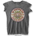 Miniatyrbild 1 av 2: The Beatles Ladies Burn Out T-Shirt: Sgt Pepper Drum (X-Large)