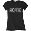 Miniatyrbilde 3 av 3: AC/DC Ladies Fashion Tee: Logo (Diamante) (Large)