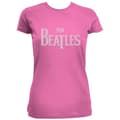 Miniatyrbild 2 av 2: The Beatles Ladies Diamante T-Shirt: Drop T Logo (Medium)
