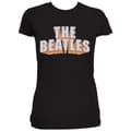 Miniatyrbild 2 av 2: The Beatles Ladies Diamante T-Shirt: 3D Logo (X-Large)