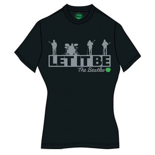 The Beatles Ladies T-Shirt: Rooftop (Small)