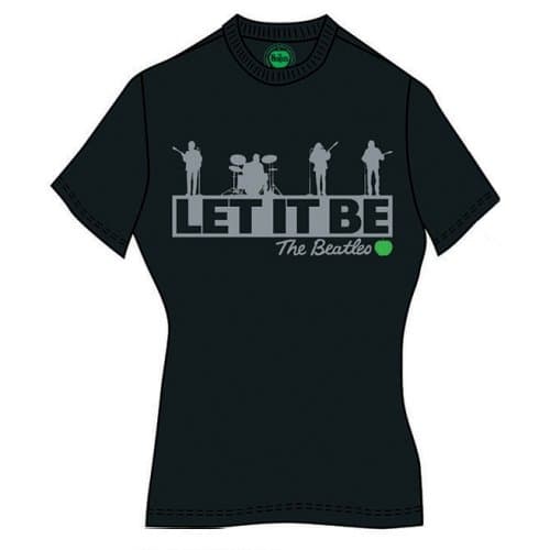 The Beatles Ladies T-Shirt: Rooftop (Medium)