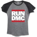Miniatyrbild 1 av 2: Run DMC Ladies Raglan T-Shirt: Logo (Skinny Fit) (Medium)