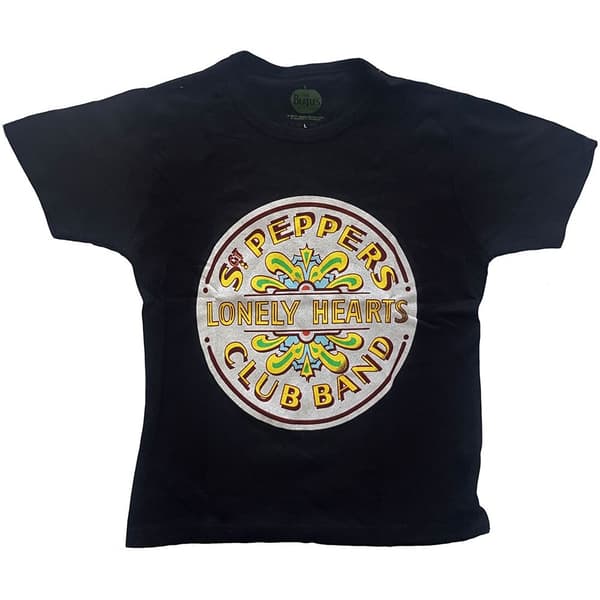 The Beatles Ladies T-Shirt: Sgt Pepper (Skinny Fit) (Large)