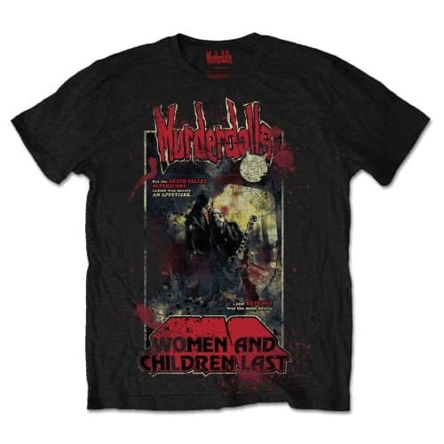Murderdolls Unisex T-Shirt: 80s Horror Poster (X-Large)