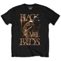Pikkukuva 1 / 2: Black Veil Brides Unisex T-Shirt: Dust Mask (Retail Pack) (XX-Large)