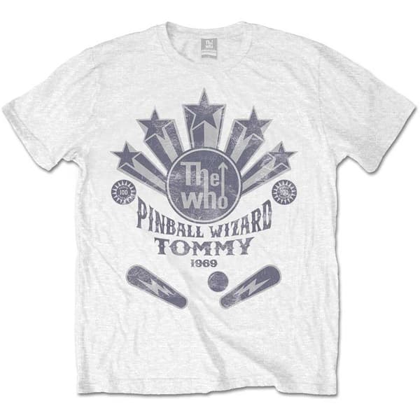 The Who Unisex T-Shirt: Pinball Wizard Flippers (Retail Pack) (Large)