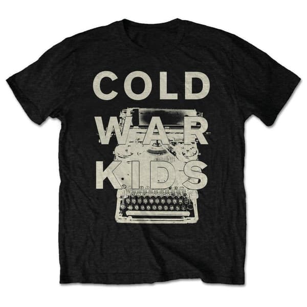 Cold War Kids Unisex T-Shirt: Typewriter (Retail Pack) (XX-Large)