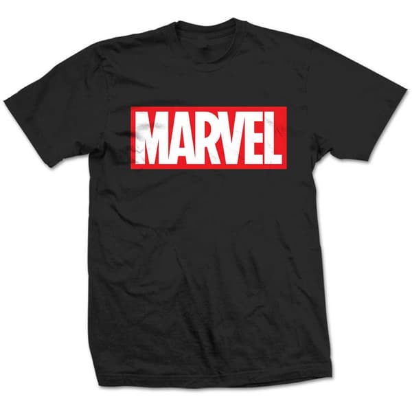 Marvel Comics Unisex T-Shirt: Box Logo (XX-Large)