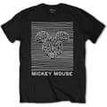 Pikkukuva 1 / 2: Disney Unisex Tee: Mickey Mouse Unknown Pleasures (Medium)