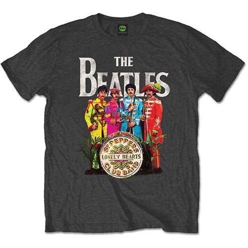 The Beatles Unisex Tee: Sgt Pepper (Small)