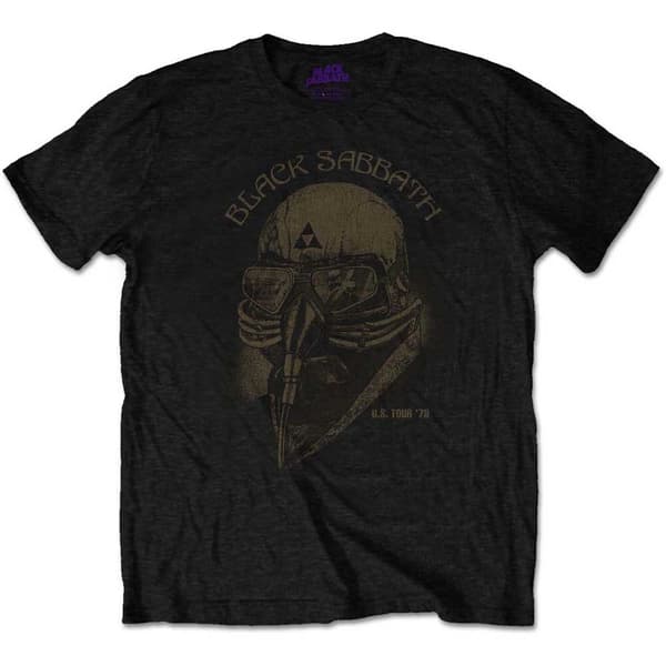 Black Sabbath Unisex T-Shirt: US Tour 1978 (XX-Large)