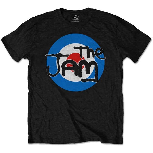 The Jam Unisex Tee: Target Logo (Soft Hand Inks) (Small)