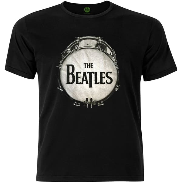 The Beatles Unisex T-Shirt: Drum (Caviar Beads) (XX-Large)
