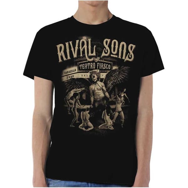 Rival Sons Unisex T-Shirt: Teatro Fiasco (Small)