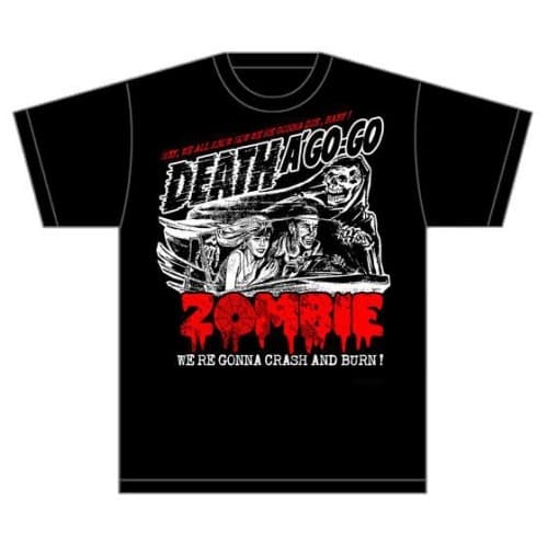 Rob Zombie Unisex T-Shirt: Zombie Crash (Large)