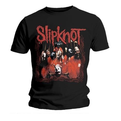 Slipknot Unisex T-Shirt: Band Frame (Small)