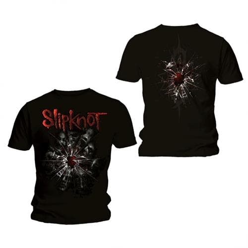 Slipknot Unisex T-Shirt: Shattered (Back Print) (Medium)