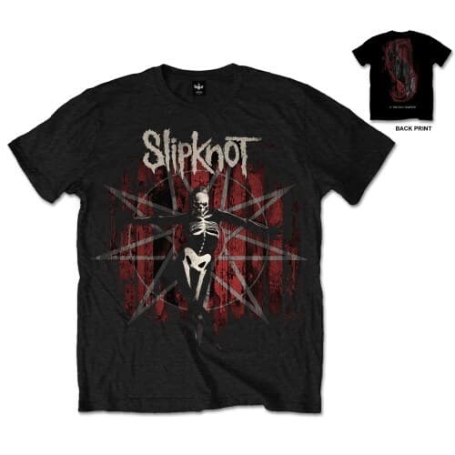 Slipknot Unisex T-Shirt: .5: The Gray Chapter (Back Print) (Small)