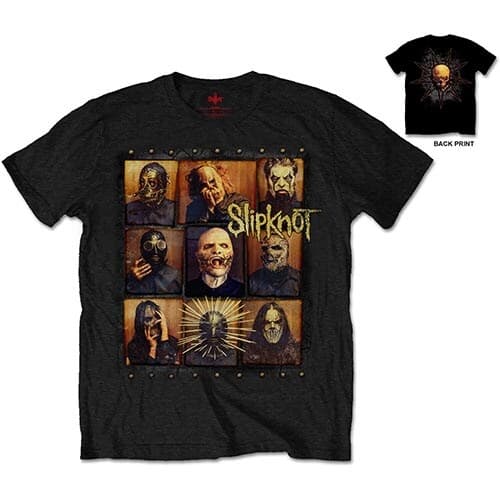 Slipknot Unisex T-Shirt: Skeptic (Back Print) (Large)