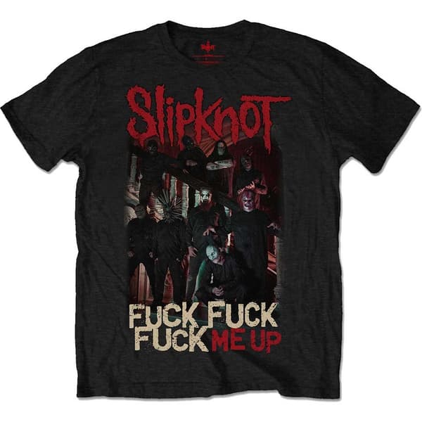 Slipknot Unisex T-Shirt: Fuck Me Up (Medium)
