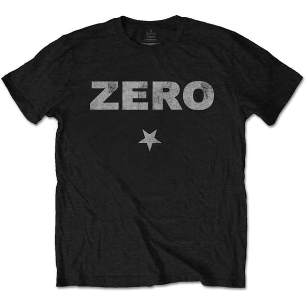 The Smashing Pumpkins Unisex T-Shirt: Zero Distressed (Small)