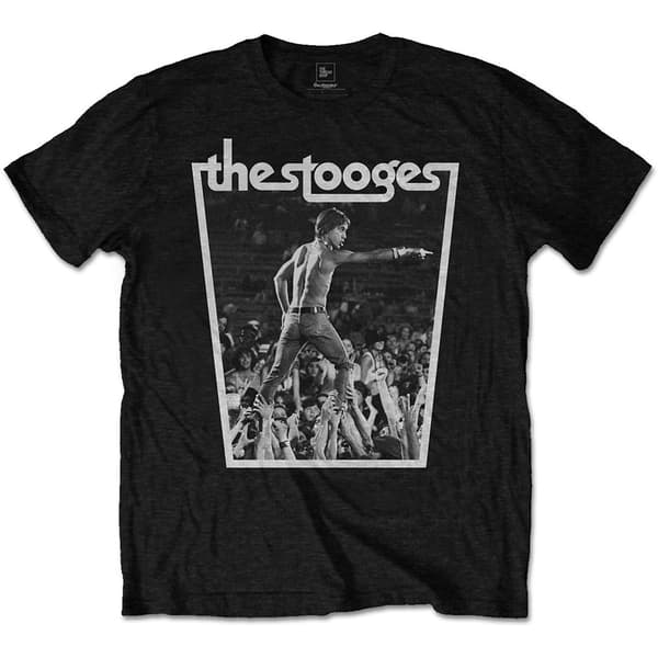 Iggy & The Stooges Unisex T-Shirt: Crowd walk (Small)