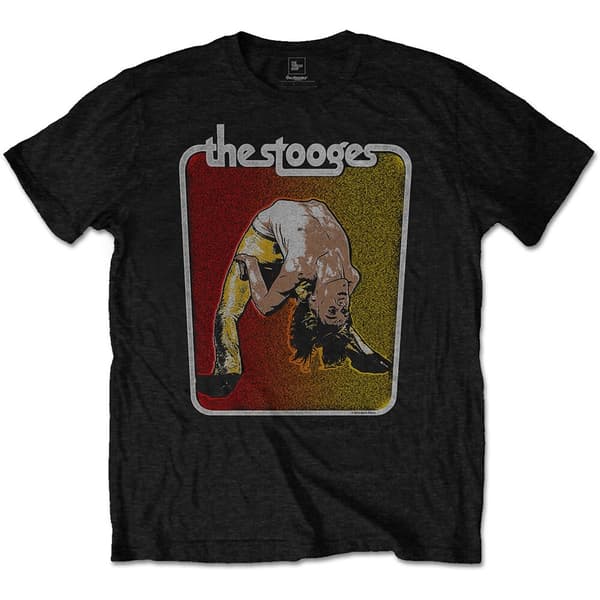 Iggy & The Stooges Unisex T-Shirt: Iggy Bent Double (Small)