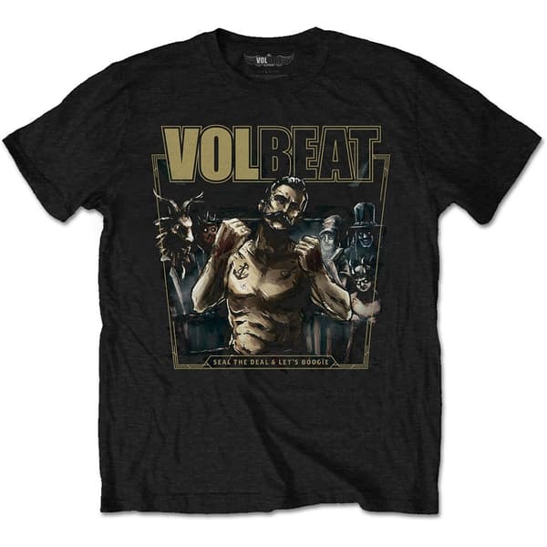 Volbeat Unisex T-Shirt: Seal the Deal (X-Large)