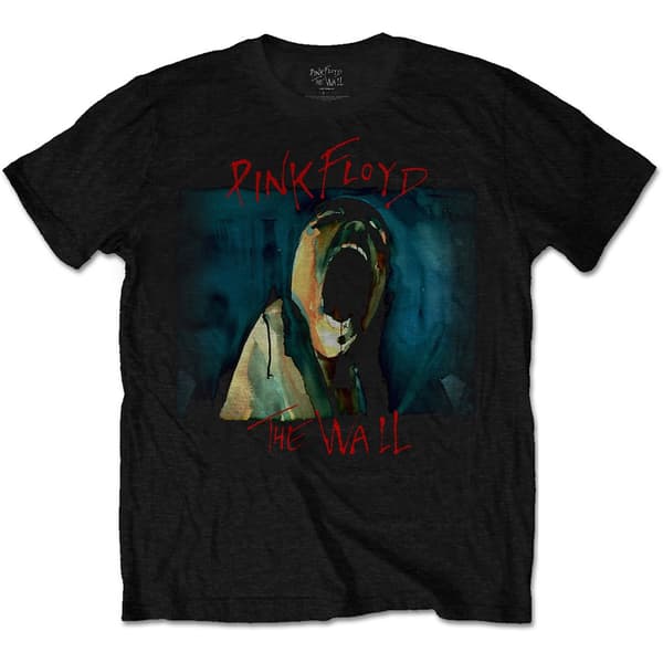 Pink Floyd Unisex T-Shirt: The Wall Scream (Medium)