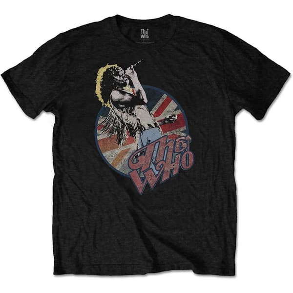 The Who Unisex T-Shirt: Roger Vintage Pose (X-Large)