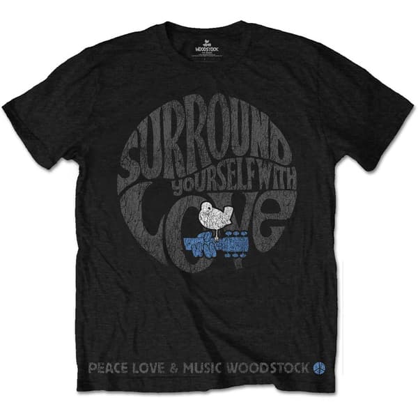 Woodstock Unisex T-Shirt: Surround Yourself (Large)