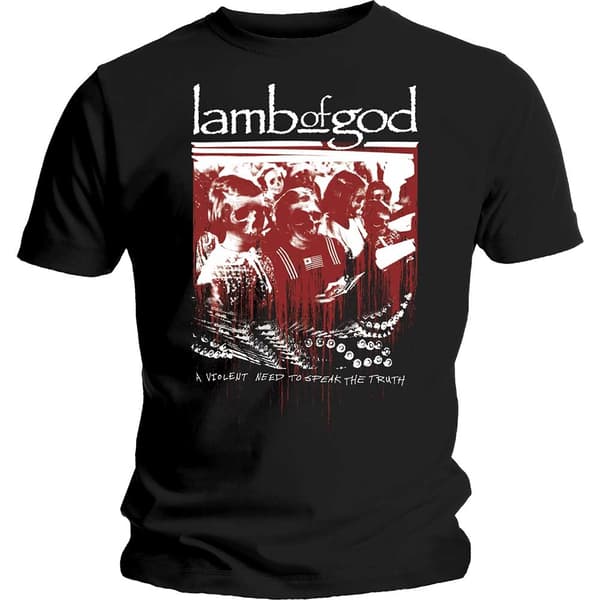 Lamb Of God Unisex T-Shirt: Enough is Enough (Small)