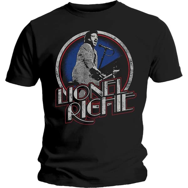 Lionel Richie Unisex T-Shirt: Live (Medium)