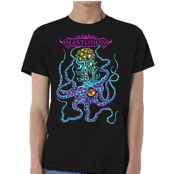 Mastodon Unisex T-Shirt: Octo Freak (Ex Tour) (Small)
