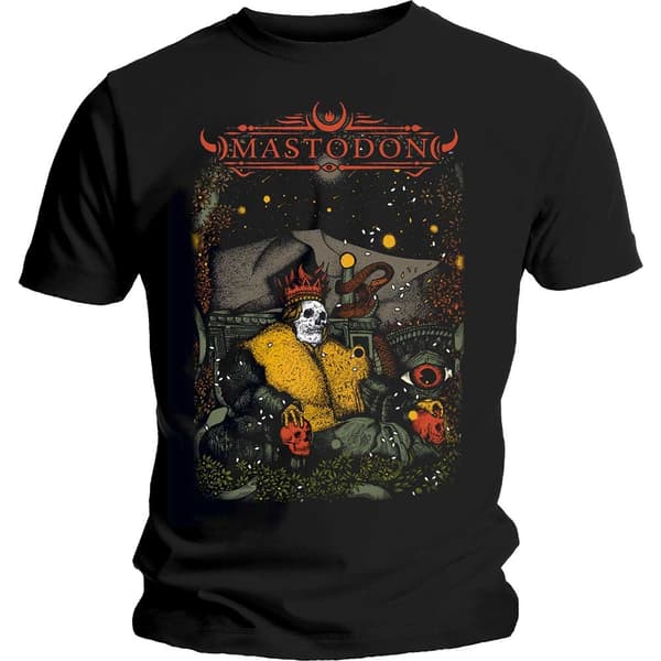 Mastodon Unisex T-Shirt: Seated Sovereign (X-Large)