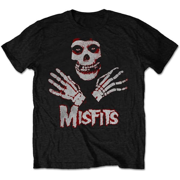 Misfits Unisex T-Shirt: Hands (Large)