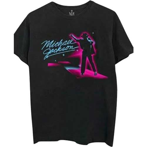 Michael Jackson Unisex T-Shirt: Neon (XX-Large)