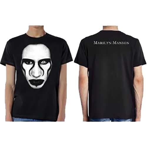 Marilyn Manson Unisex T-Shirt: Defiant Ones (Back Print/Ex Tour) (Small)
