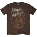 Miniatyrbillede 1 af 2: Muddy Waters Unisex T-Shirt: Father of Chicago Blues (Small)