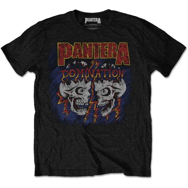 Pantera Unisex T-Shirt: Domination (Medium)