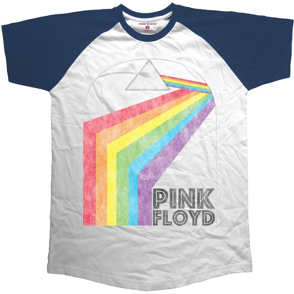 Pink Floyd Unisex Raglan T-Shirt: Prism Arch (Medium)