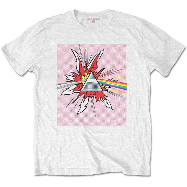 Pink Floyd Unisex T-Shirt: Lichtenstein Prism (Medium)