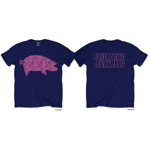 Pink Floyd Unisex T-Shirt: AWBDG (Back Print) (X-Large)