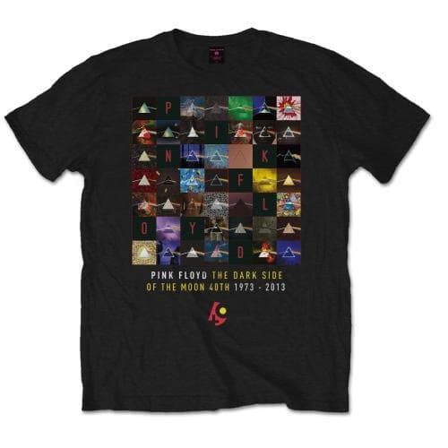 Pink Floyd Unisex T-Shirt: DSOTM 40th Variations (XX-Large)