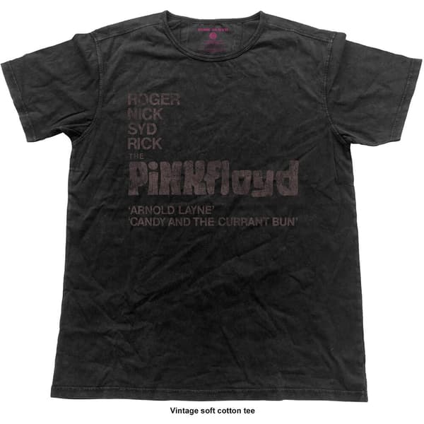 Pink Floyd Unisex Vintage T-Shirt: Arnold Layne Demo (Large)